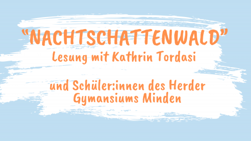 Nachtschattenwald. Eine Lesung mit Kathrin Tordasi