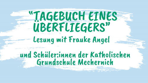 Tagebuch eines Überfliegers. Eine Lesung mit Frauke Angel